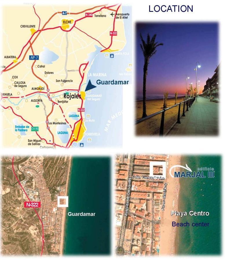 Apartamento 10 Marjal Playa Centro De Guardamar 瓜尔达马尔·德尔·塞古拉 外观 照片